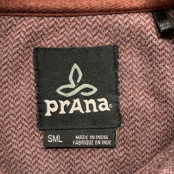 Prana 1/4 zip pullover sweater.  S - Picture 7 of 7